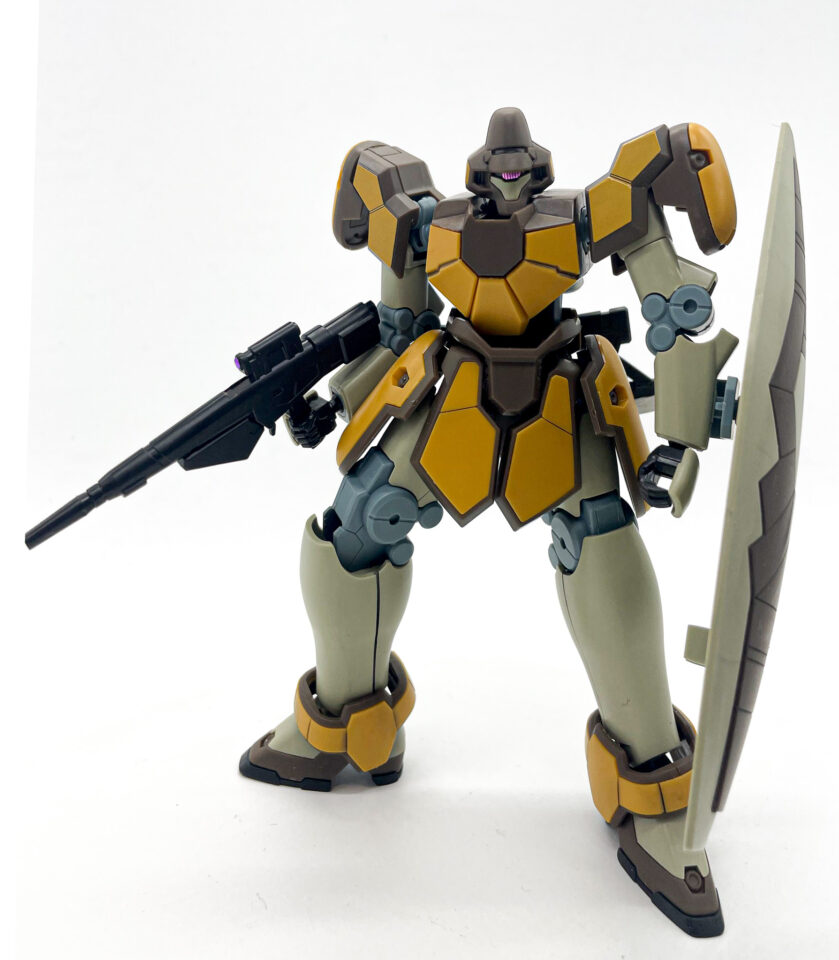 HG マグアナック 制作 （合わせ目消し、段落ちモールド）機動戦記